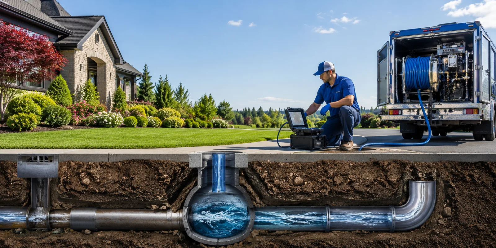 Drainage restoration information for Teays Valley, WV